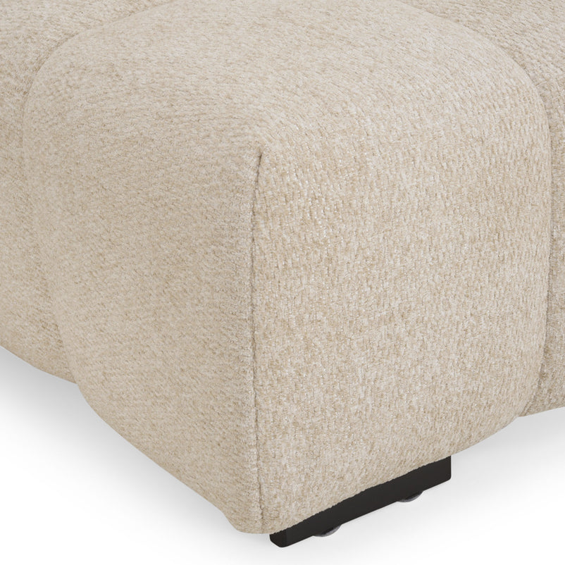 FILLIPA Ansamblu colțar extensibil, șezlong stânga/dreapta, stofă