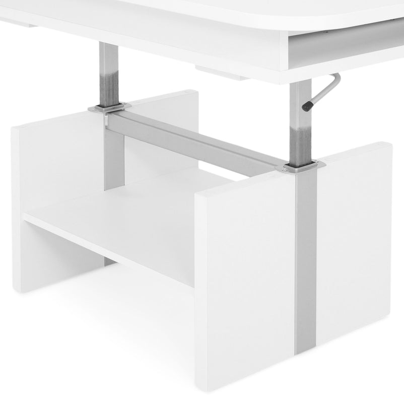 NANCY Măsuță cafea cu lift top, extensibilă