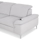 SOUND Colțar șezlong stânga/dreapta, 1 recliner electric și mecanism tetiere, stofă