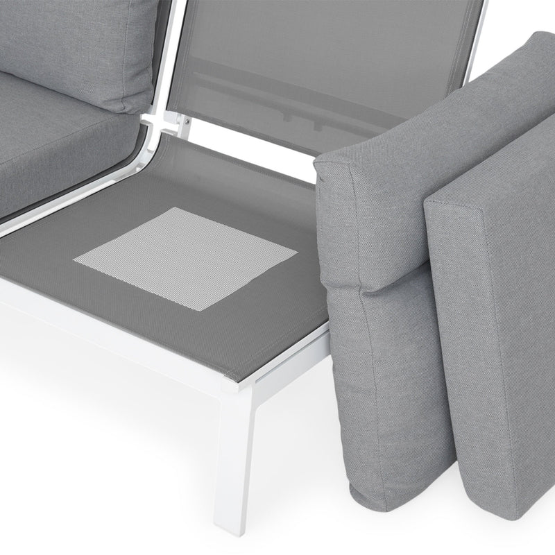 SALZBURG Set mobilier terasă/grădină, 2 canapele