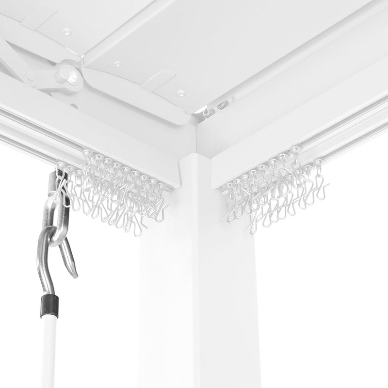 MIRADOR GOLD Set șină, perdele și plasă țânțari