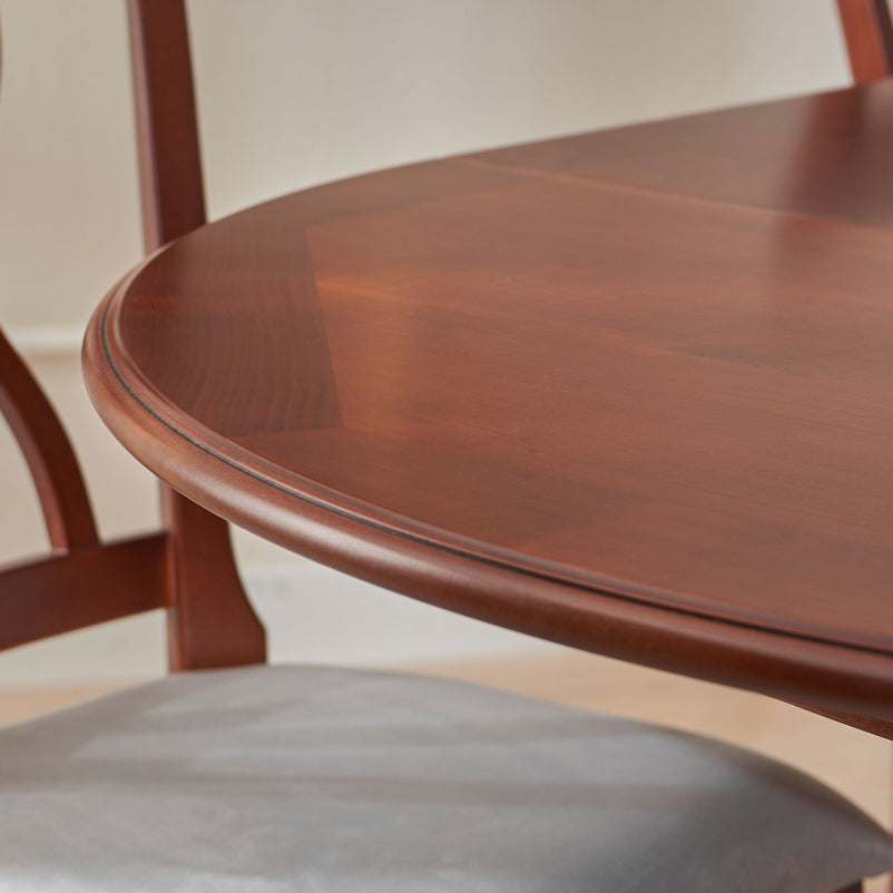 LOUIS PHILLIPE Masă rotundă extensibilă cu picior