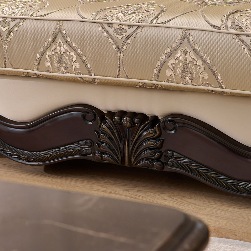 WINDSOR Canapea 3 locuri, 5 perne decorative incluse, stofă