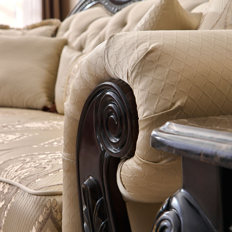 WINDSOR Canapea 3 locuri, 5 perne decorative incluse, stofă