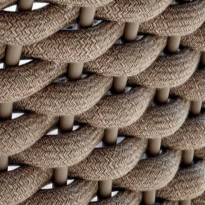 CALOOCAN Set mobilier terasă/grădină, colțar, fotoliu, taburet și măsuță