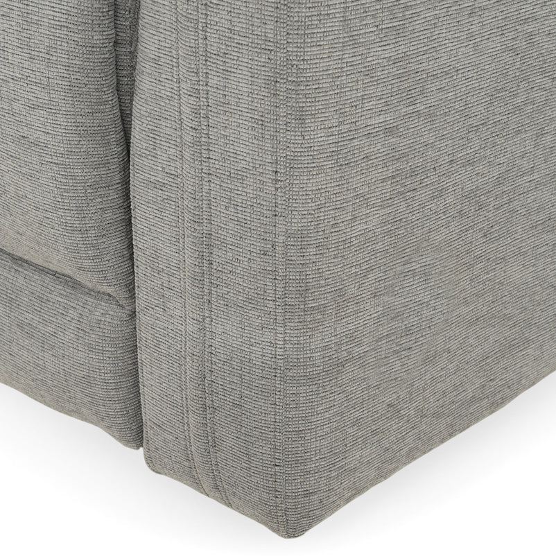 PARKER Canapea 3 locuri cu 2 reclinere electrice, stofă