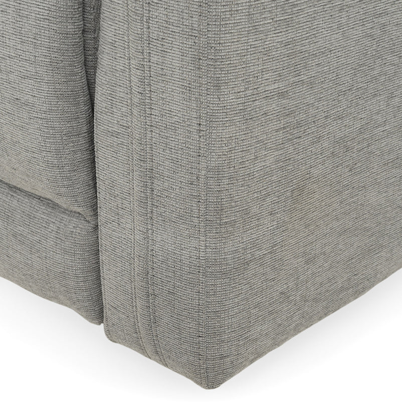 PARKER Canapea 2 locuri cu 2 reclinere electrice, încarcare wireless, consolă depozitare, stofă