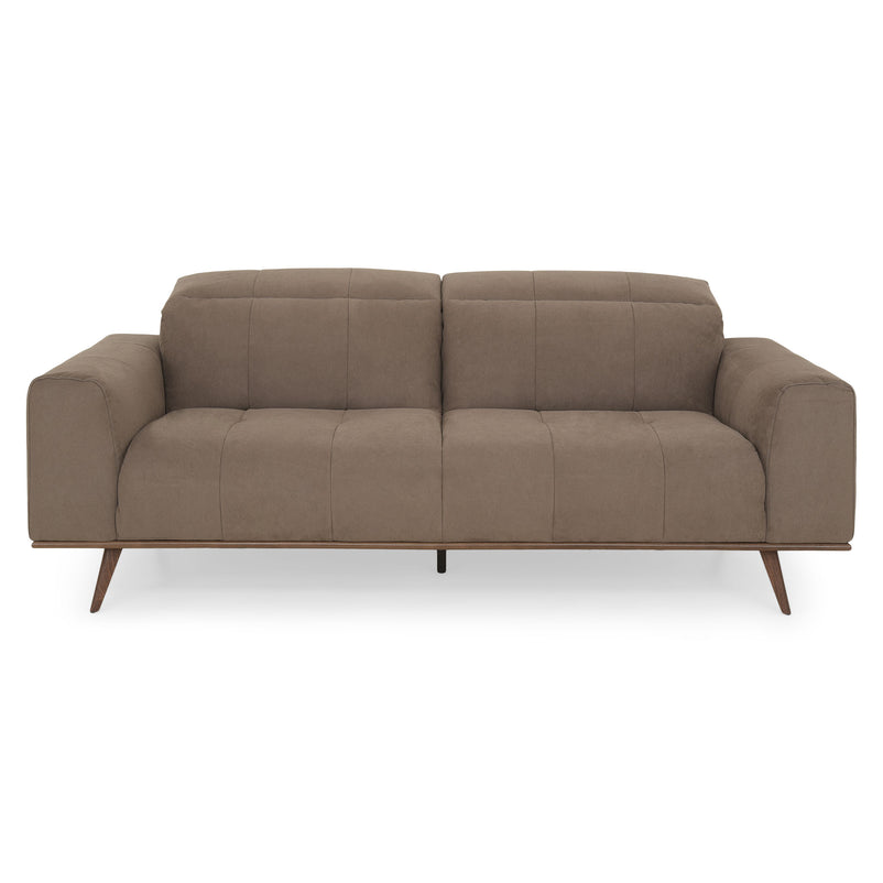 DENTON Canapea 3 locuri, mecanism tetiere, stofă