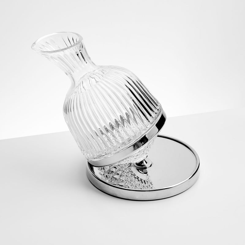 TWIST Decantor cu suport metalic, 1070ml