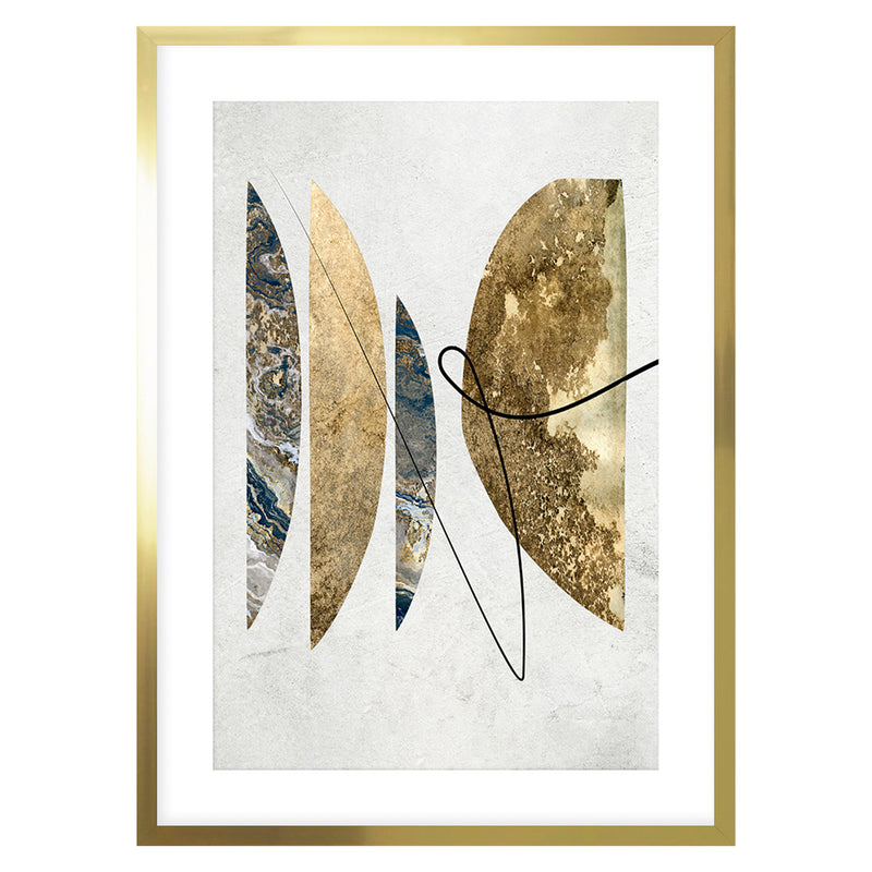 GOLDEN BOATS Tablou