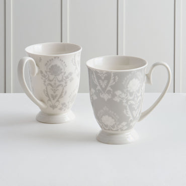 TIFFANY Set 2 căni, porțelan, 300ml