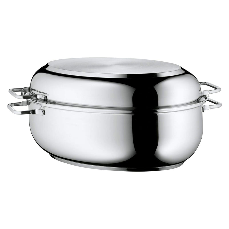 ROASTER Set oală cu capac pentru copt, cromargan, L.41cm