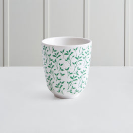 FLOWER Set 6 cești pentru ceai, porțelan, 250ml