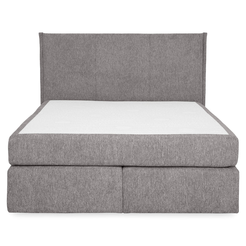 CARLINI Pat tapițat boxspring, 160x200cm, saltea inclusă
