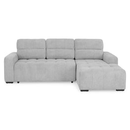 ALLYSON Colțar extensibil, șezlong stânga/dreapta, stofă