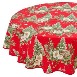 ARMONIA ABETE ROSSO Față de masă, D.180cm