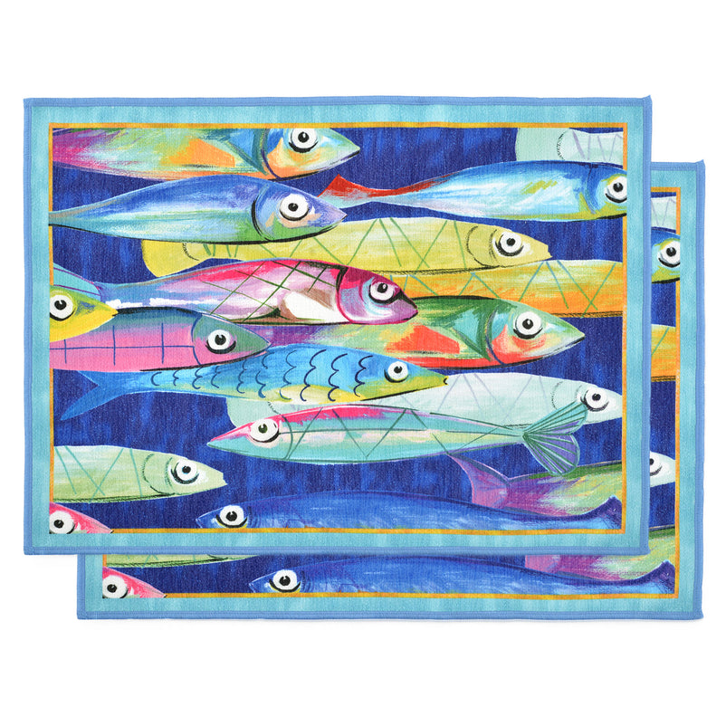 POISSON Set 2 suporturi farfurie
