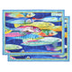 POISSON Set 2 suporturi farfurie