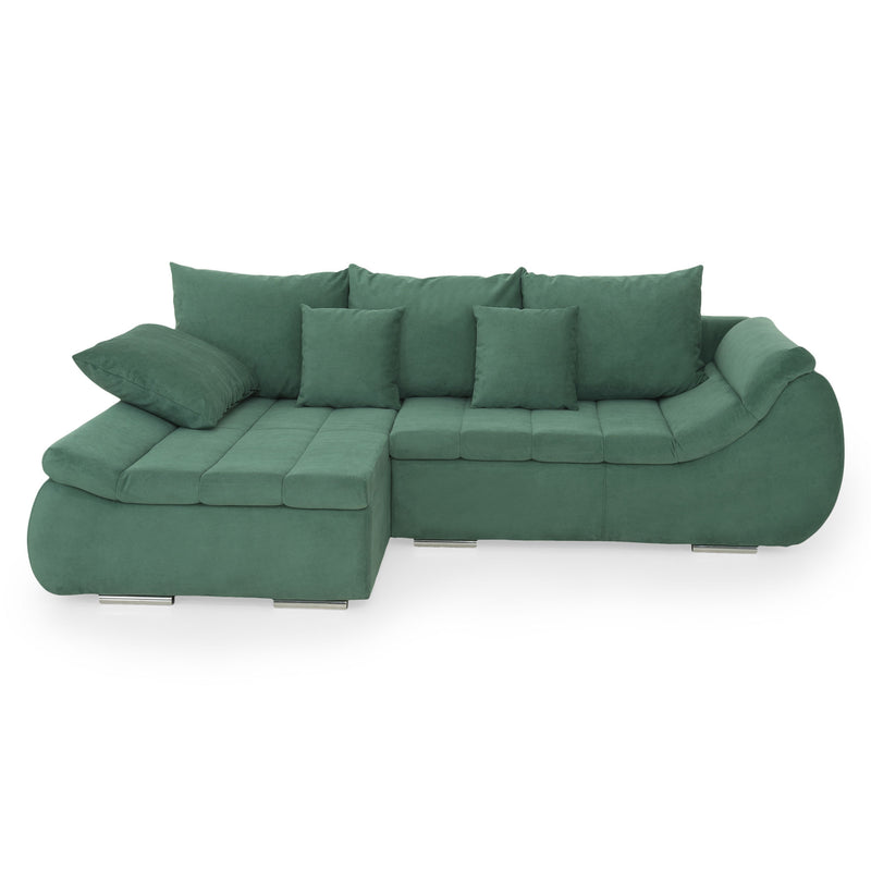 MINIDIAZ Canapea extensibilă, șezlong stânga/dreapta, stofă