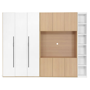 COMPACT Dressing 9 uși, spațiu TV