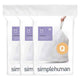 SIMPLEHUMAN Set 60 saci gunoi, 50-65L