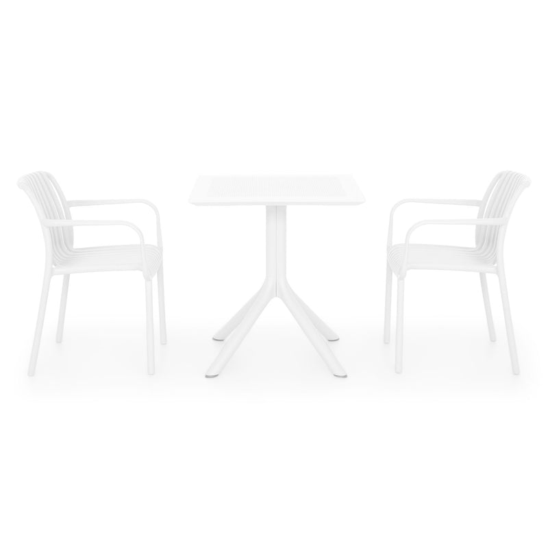 TIPPUS/ALPINE Set mobilier terasă/grădină, 2 scaune și masă