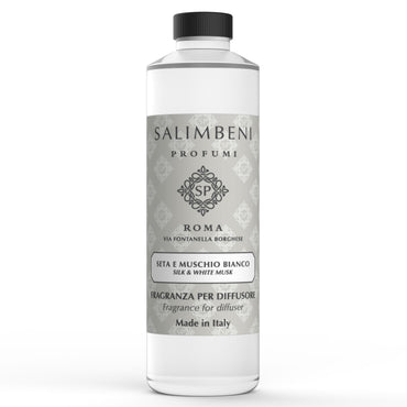 SETA E MUSCHIO BIANCO Rezervă parfum cameră