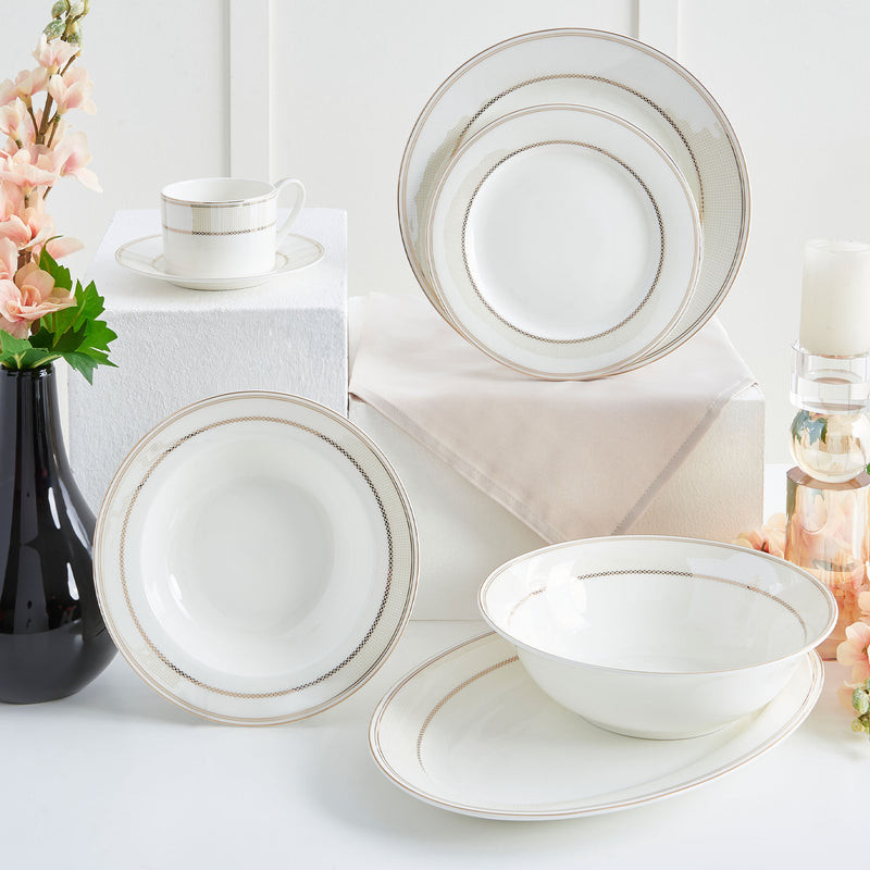 ADELLE Set veselă, porțelan, 32 piese