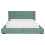 verde pastelat / bone-14-negru