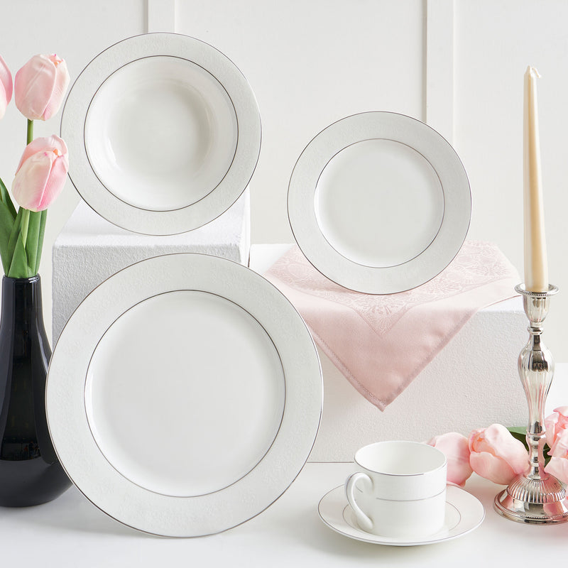 SCARLET Set veselă, porțelan, 20 piese