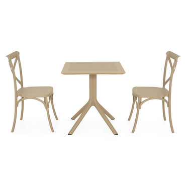 TIPPUS/SUCCOR Set mobilier terasă/grădină, 2 scaune și masă