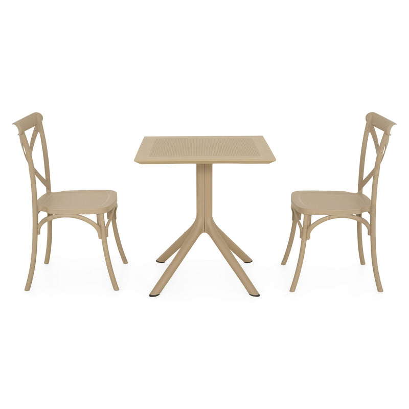TIPPUS/SUCCOR Set mobilier terasă/grădină, 2 scaune și masă