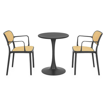 PLEZURO/ALIVIO Set mobilier terasă/grădină, 2 scaune și masă
