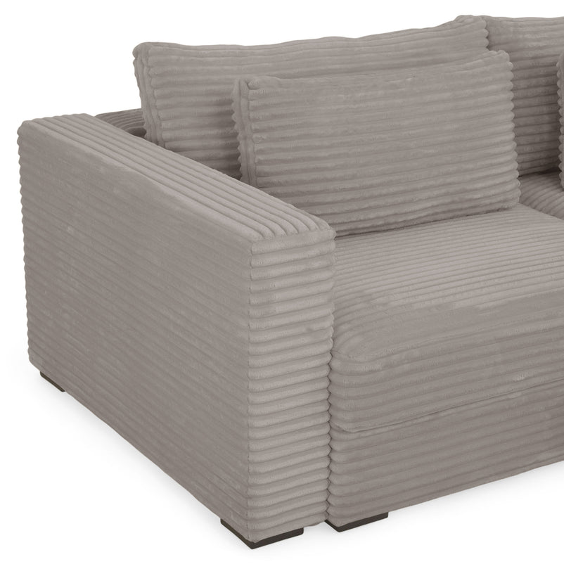 ERDING Colțar extensibil, șezlong stânga/dreapta, ladă depozitare inclusă, stofă