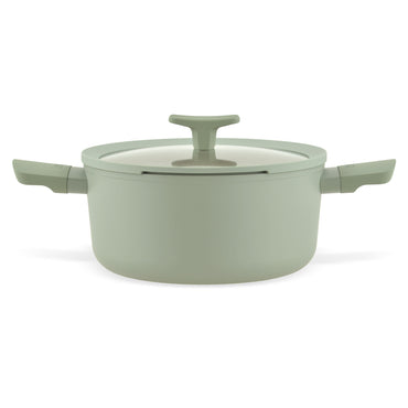 BALANCE Oală cu mânere și capac, aluminiu, D.24cm