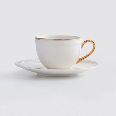 APPEAL Ceașcă și farfurioară, porțelan, 250ml