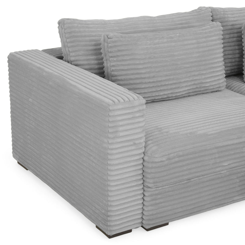 ERDING Colțar extensibil, șezlong stânga/dreapta, ladă depozitare inclusă, stofă