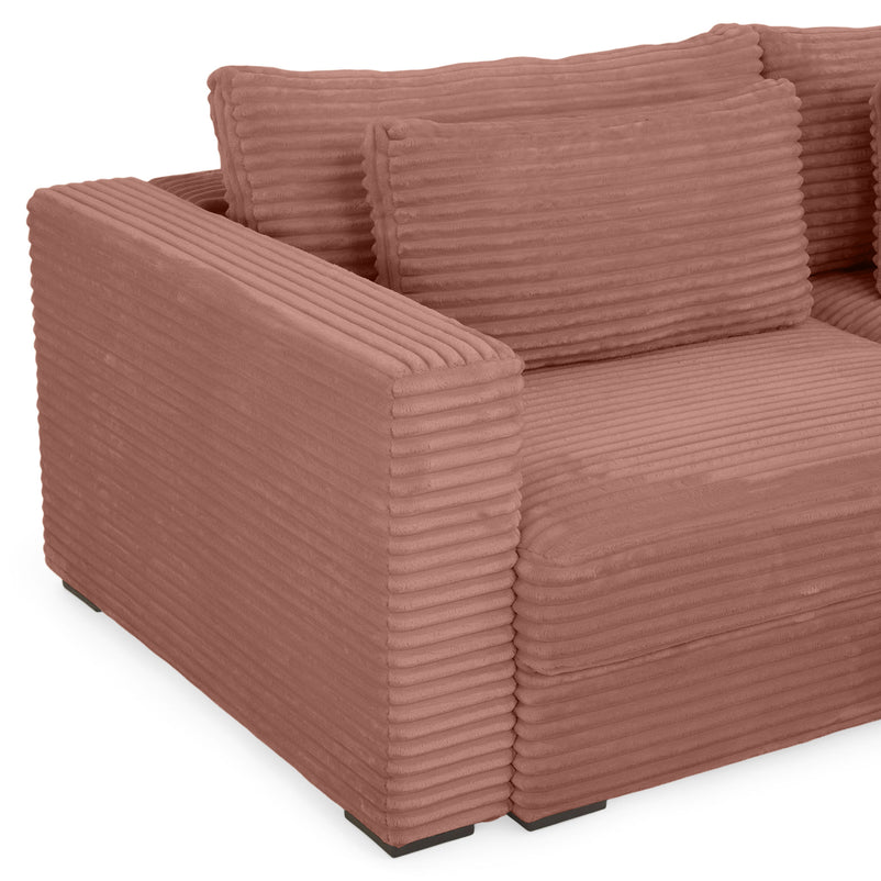 ERDING Colțar extensibil, șezlong stânga/dreapta, ladă depozitare inclusă, stofă