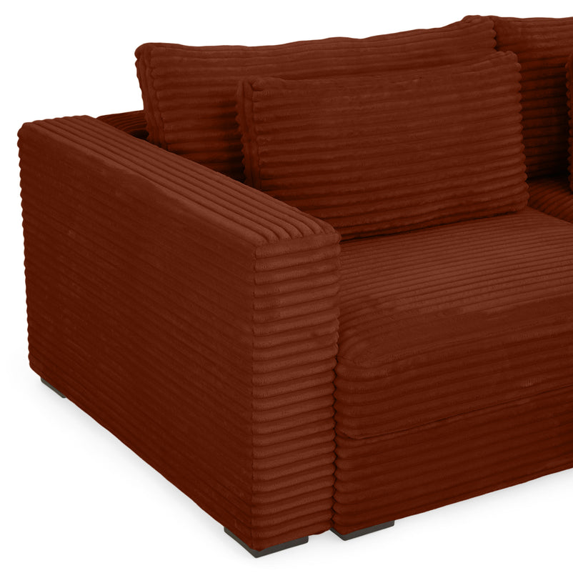 ERDING Colțar extensibil, șezlong stânga/dreapta, ladă depozitare inclusă, stofă