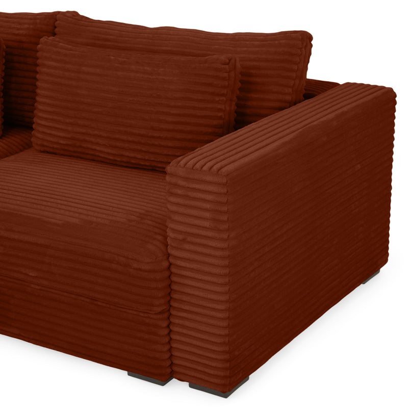 ERDING Colțar extensibil, șezlong stânga/dreapta, ladă depozitare inclusă, stofă