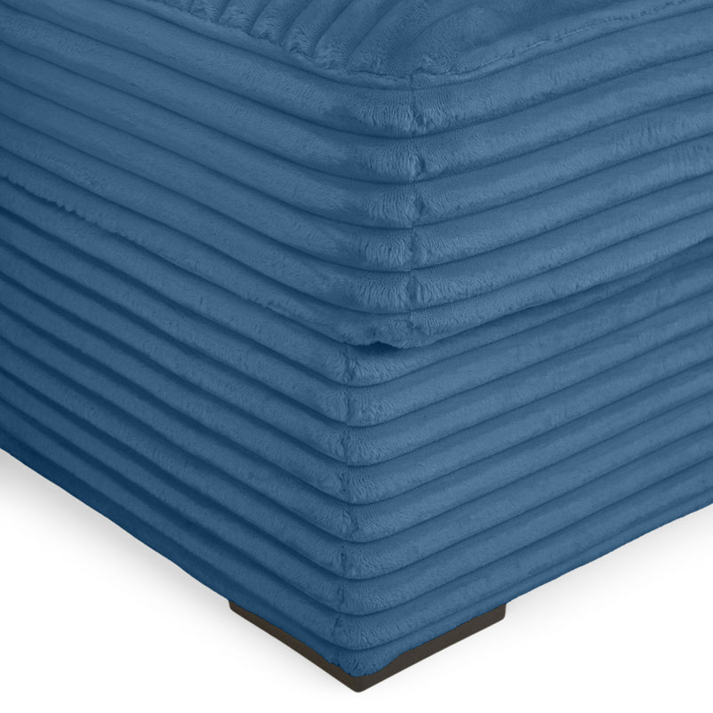 ERDING Colțar extensibil, șezlong stânga/dreapta, ladă depozitare inclusă, stofă