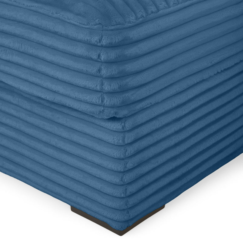 ERDING Colțar extensibil, șezlong stânga/dreapta, ladă depozitare inclusă, stofă