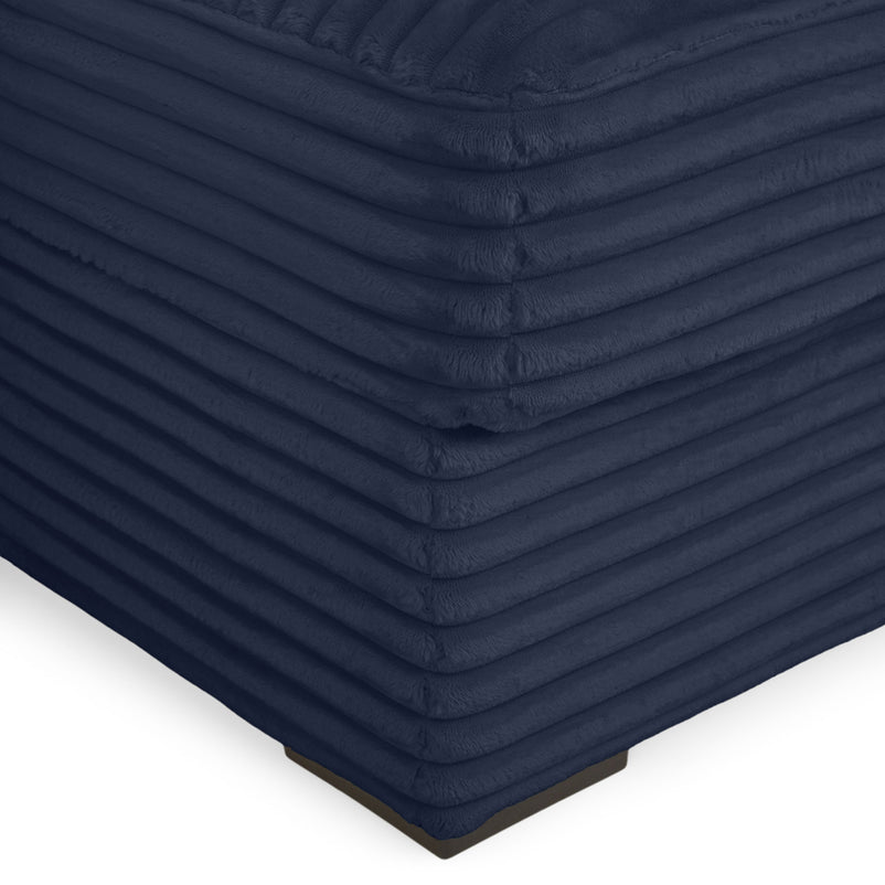 ERDING Colțar extensibil, șezlong stânga/dreapta, ladă depozitare inclusă, stofă