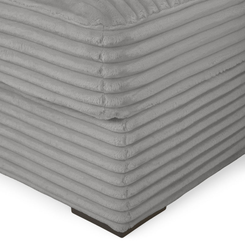 ERDING Colțar extensibil, șezlong stânga/dreapta, ladă depozitare inclusă, stofă