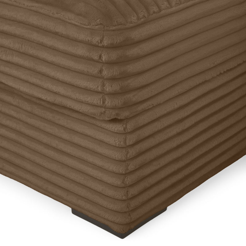 ERDING Colțar extensibil, șezlong stânga/dreapta, ladă depozitare inclusă, stofă