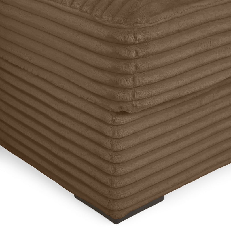 ERDING Colțar extensibil, șezlong stânga/dreapta, ladă depozitare inclusă, stofă