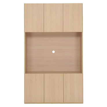 COMPACT Dulap 6 uși cu spațiu TV