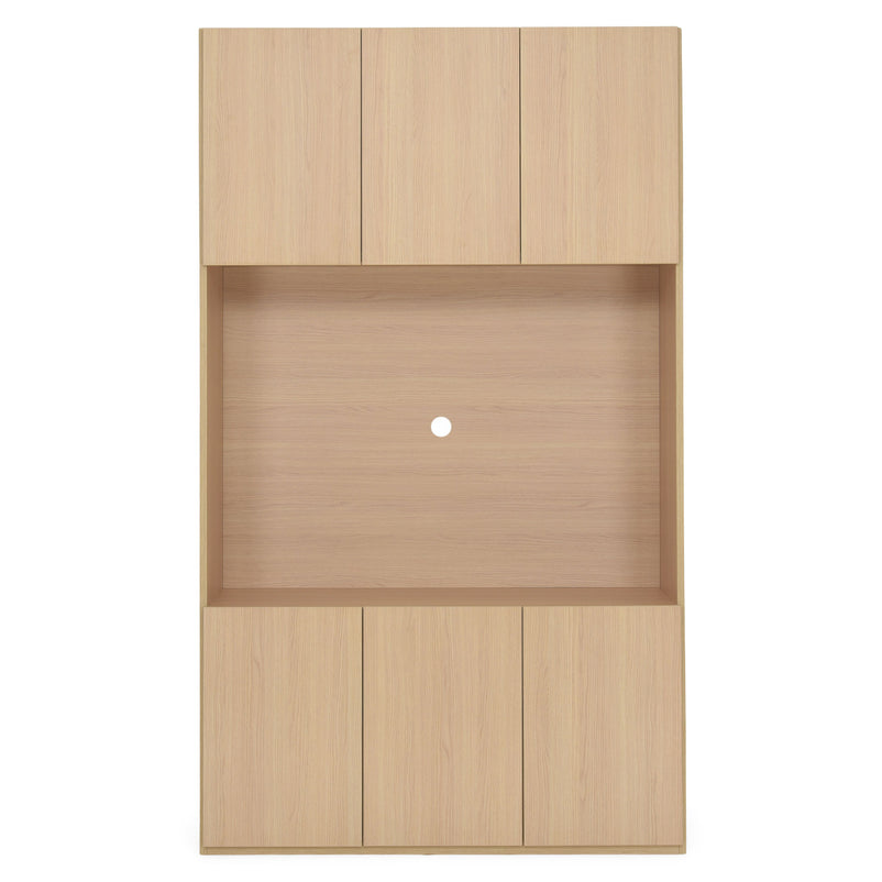 COMPACT Dulap 6 uși cu spațiu TV