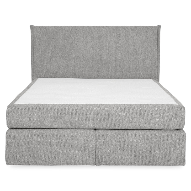 CARLINI Pat tapițat boxspring, 160x200cm, saltea inclusă