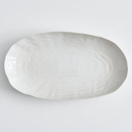 MEZOLIT Platou servire, porțelan, L.34cm